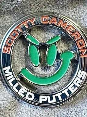 NWT SCOTTY CAMERON GALLERY Grinder Coin Ball Marker Green Orange Golf  2026